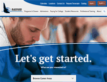 Tablet Screenshot of blackhawk.edu
